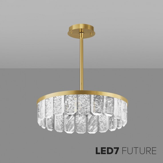 Loft Industry Modern - Wow 1Row Chandelier